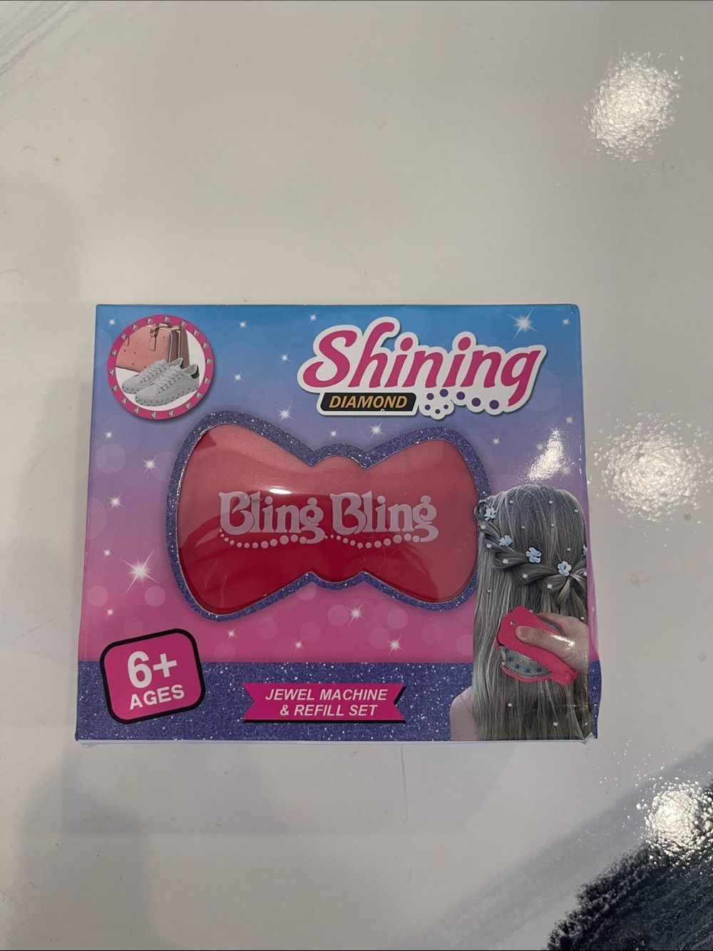 NIB Bling Bling Jewel Machine & Refill Set